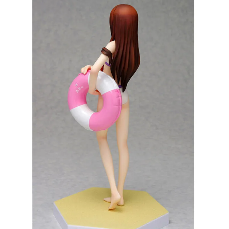 Steins Gate Makise Kurisu бикини Фигурки ПВХ brinquedos Коллекция Фигурки игрушки для Рождественский подарок Wtih Розничная коробка A236