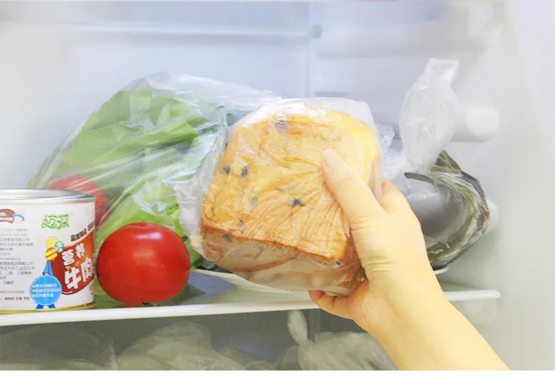 Fresh Rolling Bag Thickening Freshness Protection Package Plain Top Type Promotional Equipment Vest Food Bag Food Freshness Medi