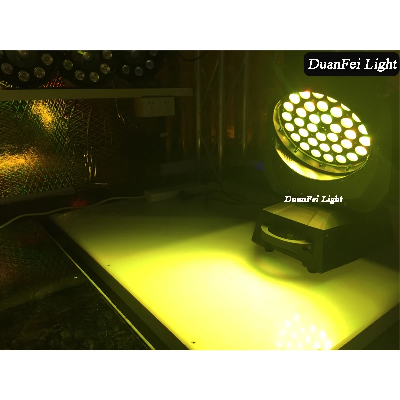 8 лотов сценическое освещение Rgbwa 36x15 Вт Dj движущаяся головка Lyre Led Zoom|Эффект