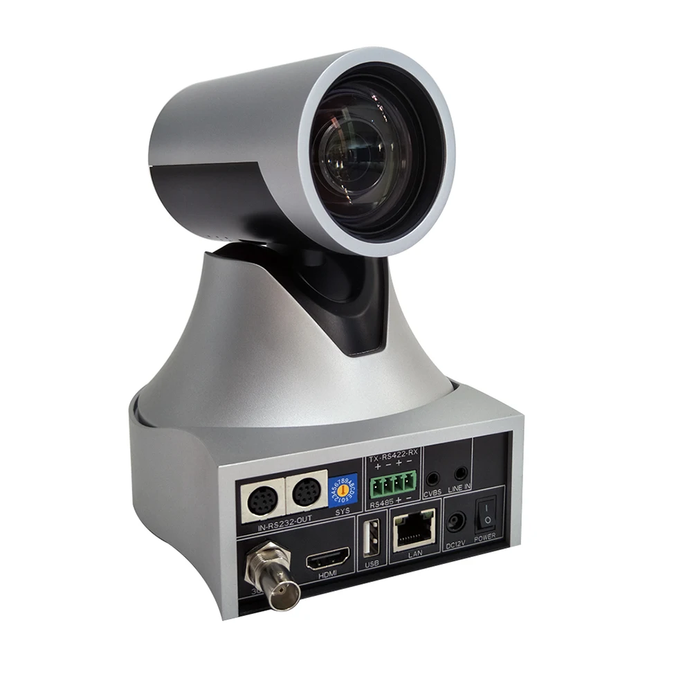 2 МП высококачественный КМОП датчик PTZ 1080p 60fps вещания и видеоконференций камера с
