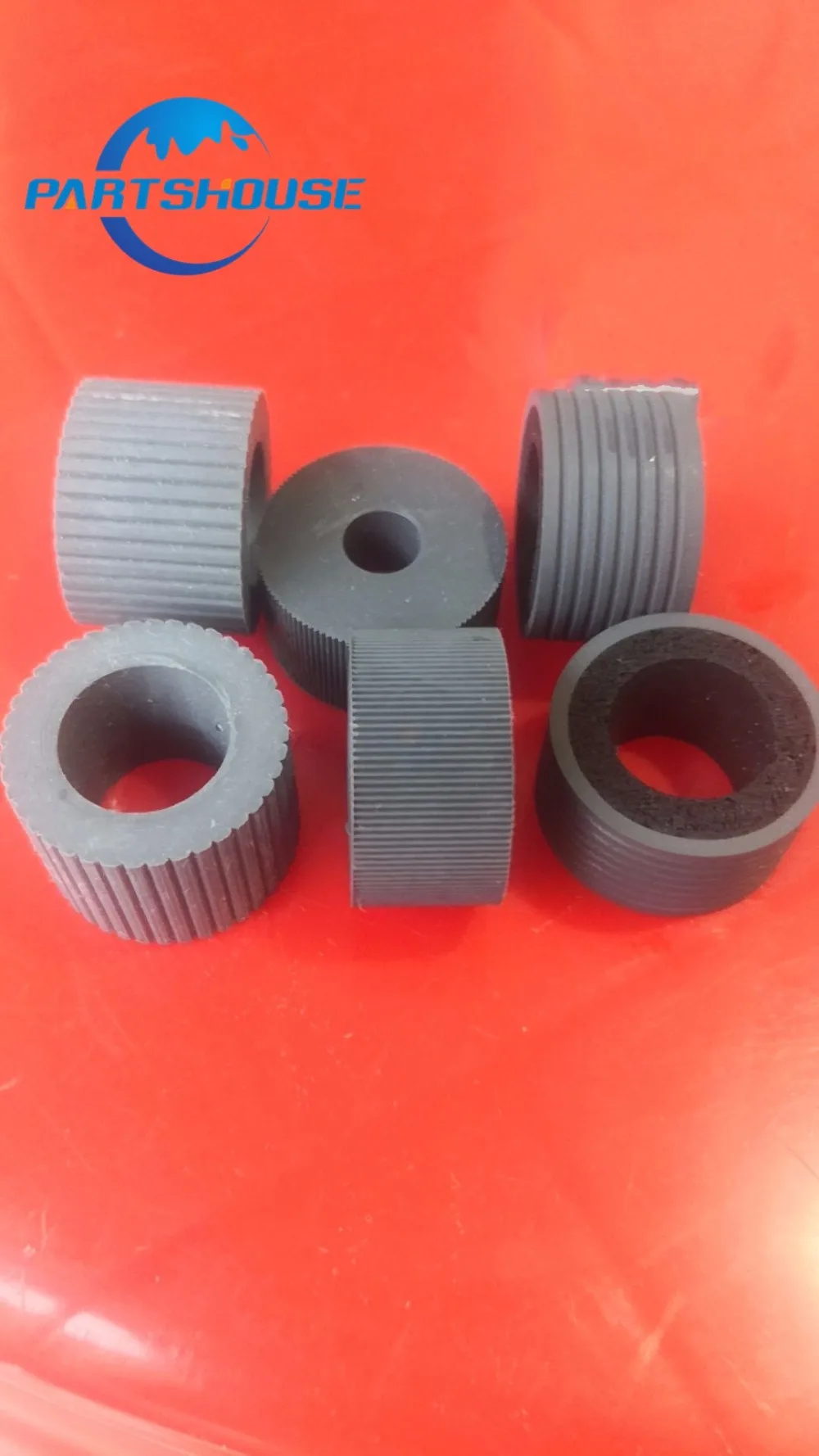 Scanner Brake Roller tire PA03338-K011 PA03576-K010 for Fujitsu fi-6670 6770 6750 6670c 6750s 5650 5750 Roller rubber (2)