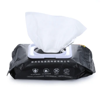 

40 Sheets 75% Alcohol Wet Wipe Effective Antiseptic Cleaning Sterilization Wipes Skin Cleaning Care Disposable Clean Wipe