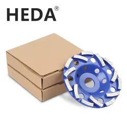 HEDA 125mm Angle Grinder Diamond Grinding Cup DIsc Bowl Wheel For Polishing Stone Marble Granite Masonry Abrasives Tool