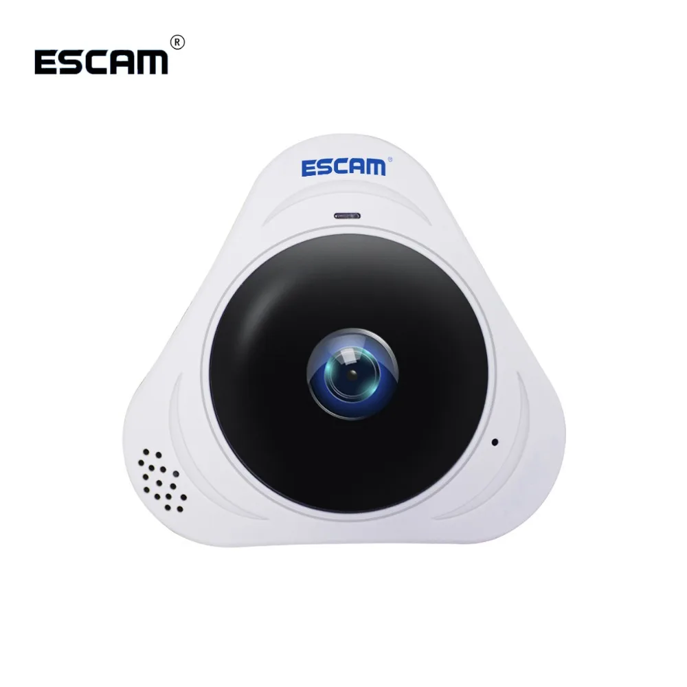 ESCAM Q8 HD 960P 1.3MP 360 градусов панорамный монитор рыбий глаз WIFI ИК Инфракрасная камера