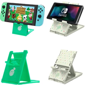 

Nintend Switch Adjustable Animals-Crossings Stand Foldable ABS Compact Bracket Desktop Play Stand Holder for Switch Lite Console