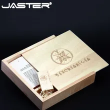 JASTER USB2.0 Maple Box(170*170) флэш-диск орех ручка привода 128 Гб 4 г 8 г 16 г 32 г 64 г U диск Свадебный памятный Подарочный логотип