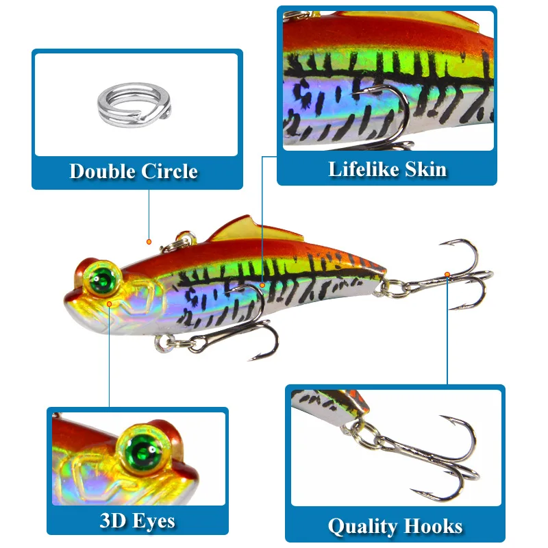 2020 New 12.5G 6Cm Fishing Lure Eyes Crankbait Vib Lure Sinking Bait Hard Vib Lure For Winter Fishing Wobbler Lure Bead 2020 New 12.5G 6Cm Fishing Lure Eyes Crankbait Vib Lure Sinking Bait Hard Vib Lure For Winter Fishing Wobbler Lure Bead