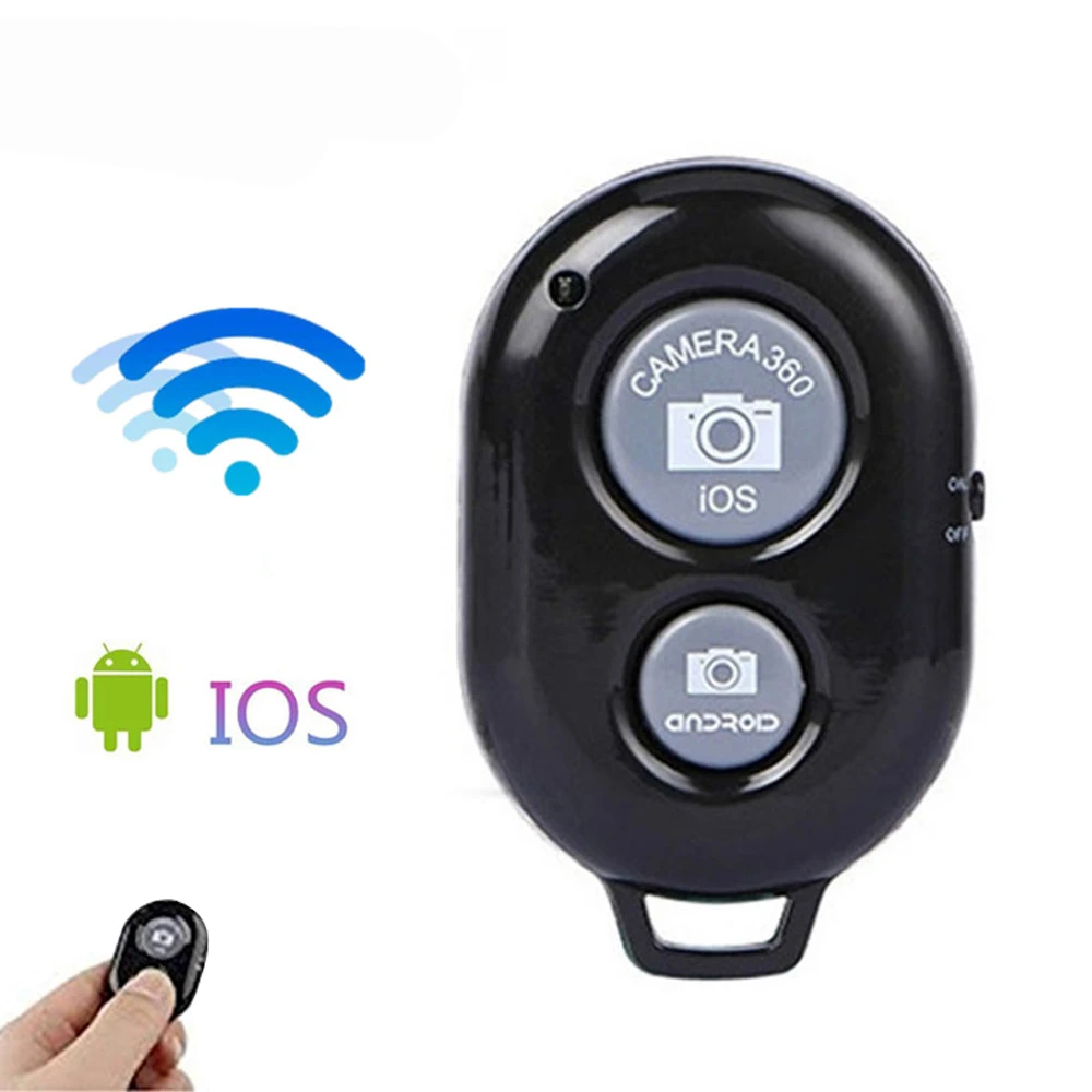 リモートシャッターリリース電話カメラ Bluetooth互換システム 自撮り棒シャッター セルフタイマー Iosおよびandroid用リモコン リモートコントロール Aliexpress