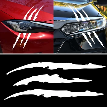 

Stripe Car stickers Paw Style Exterior Accessories Amusing Intelligent