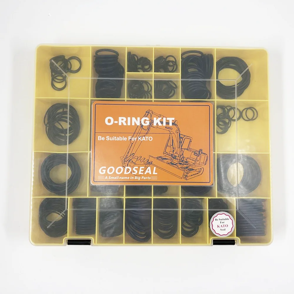 

O-ring kit is suitable for excavating KATO 32 size 555 pieces nitrile butadiene rubber 90 O-ring kit