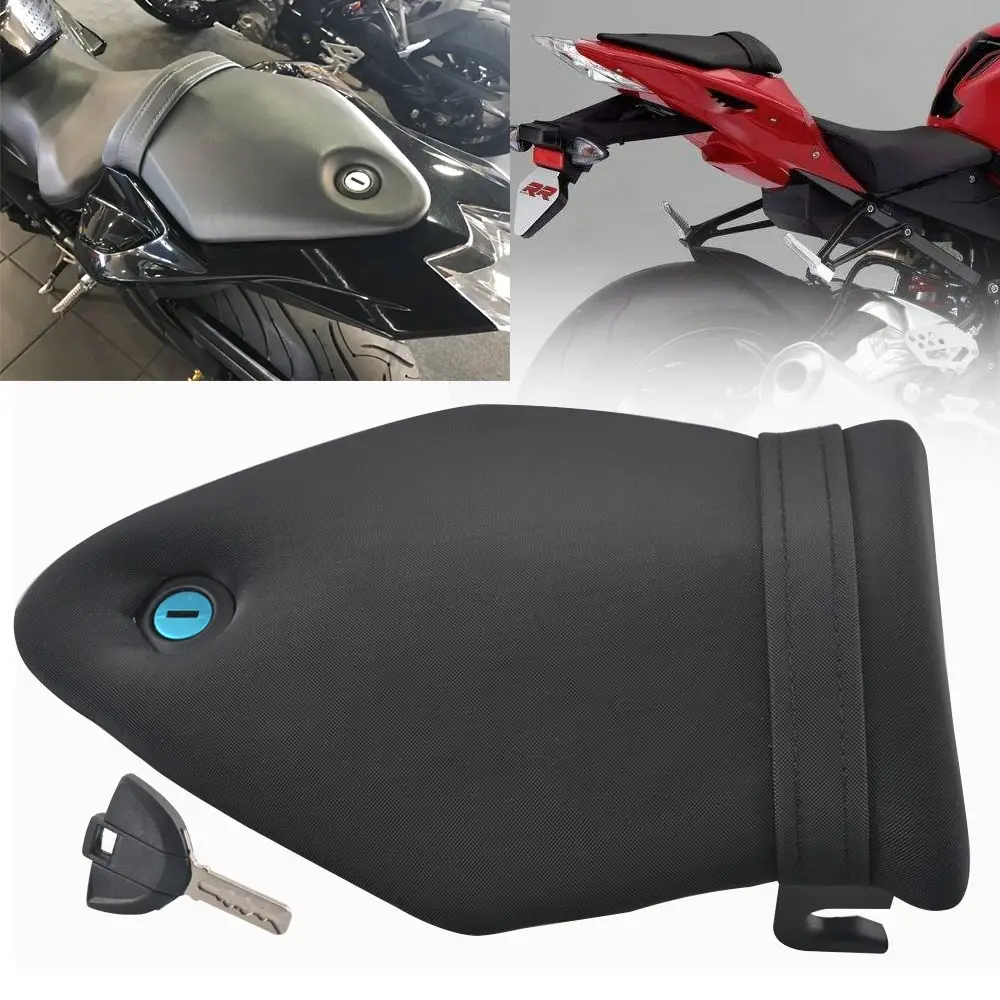 

Rear Passenger Seat Pillion Cushion & Lock Set kit Fits For 09-17 BMW S1000RR 10-14 C133 Motorcycle Accessories