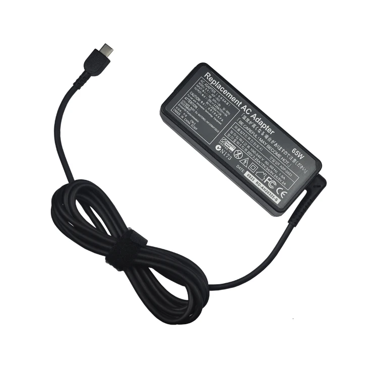 20 в 3.25A 65 Вт USB C Тип C универсальный ноутбук адаптер питания зарядное устройство для lenovo Yoga 5 Pro X1 T470p Asus B9440UA UX390