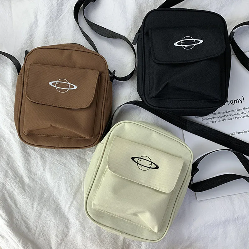  Women Canvas Bag Japan Style Girl Small Shoulder Bags Korean Fashion Casual Female Messenger Crossb - 4000020266047