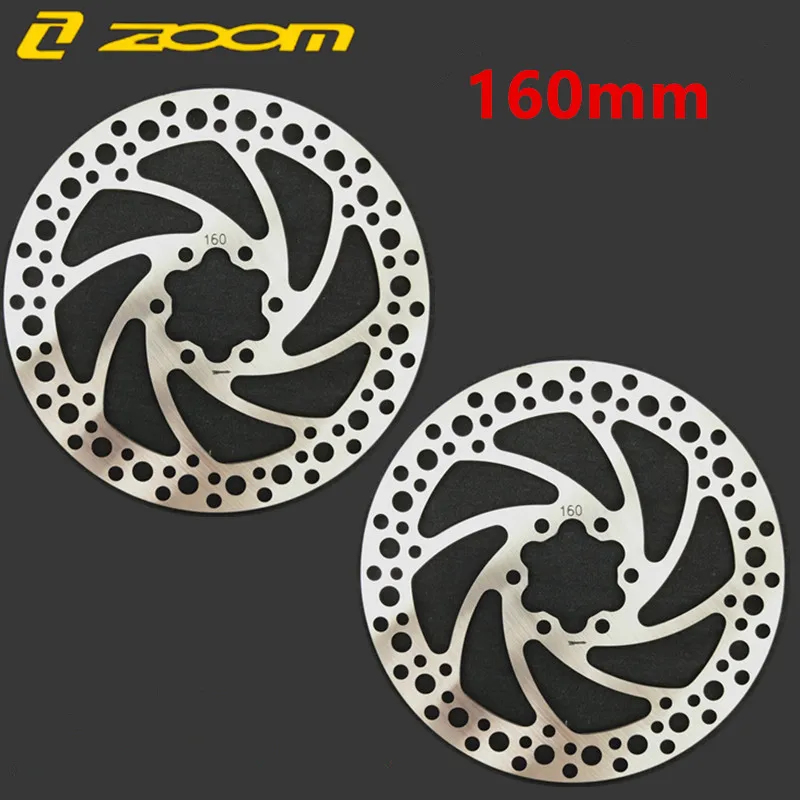 160mm Rounded edge2 Зум дисковый тормоз горного велосипеда велосипедный тормоз ротор Гидравлический дисковый тормоз велосипедная тормозная колодка 140 мм/160 мм/180 мм/203 мм - Цвет: 160mm Rounded edge2
