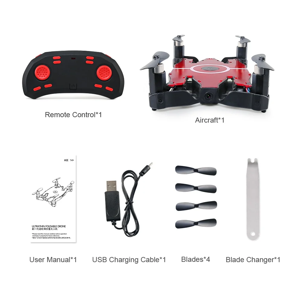 Original JJR/C JJRC H49 Wifi FPV Selfie Drone With 720P Camera Auto Foldable Arm Altitude Hold RC Quadcopter H37 E57