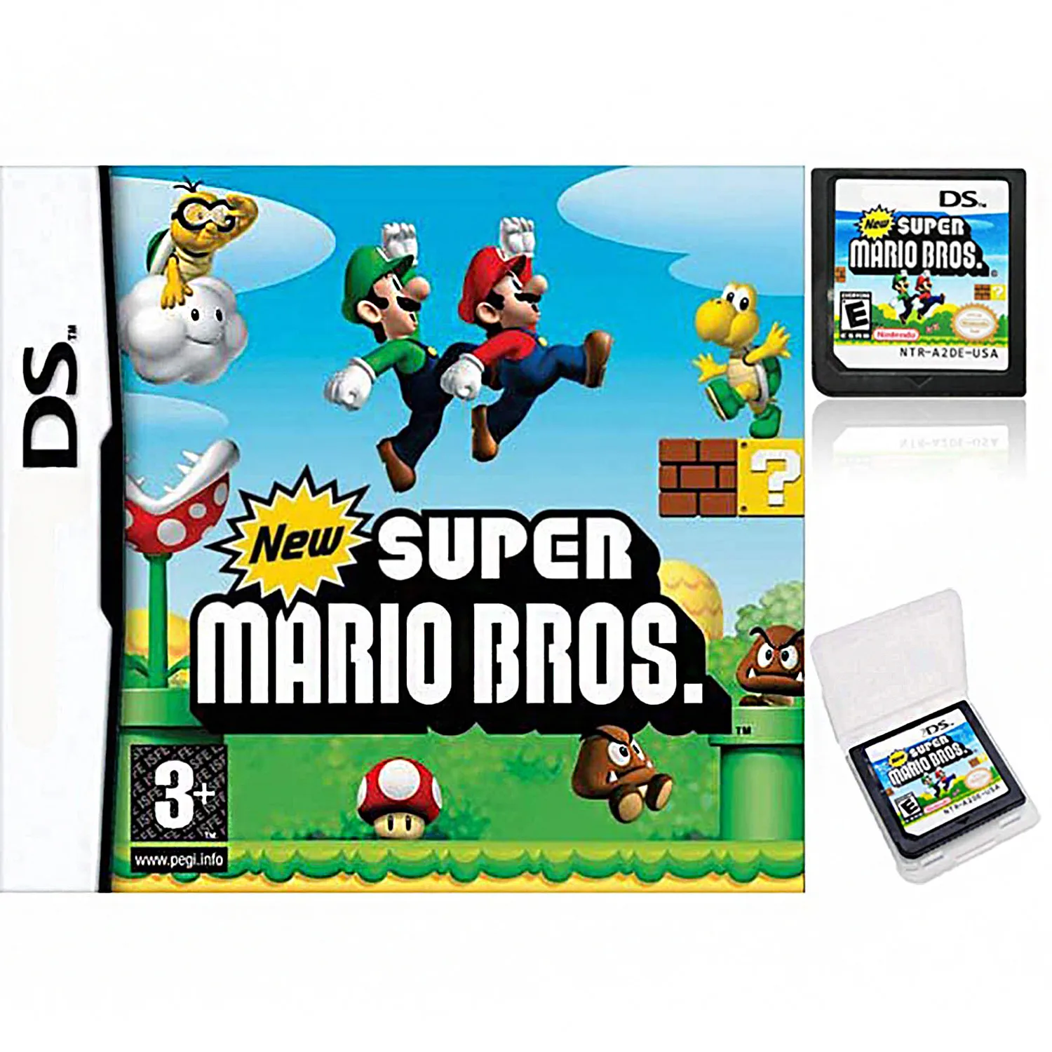 New Super Mario Brothers Game Card, Game Card with New Story, Play Levels,  More Props for NDSi, NDSi ll/XL,NDS/DSL/DSI/2DS/3DS e|Game Room| -  AliExpress