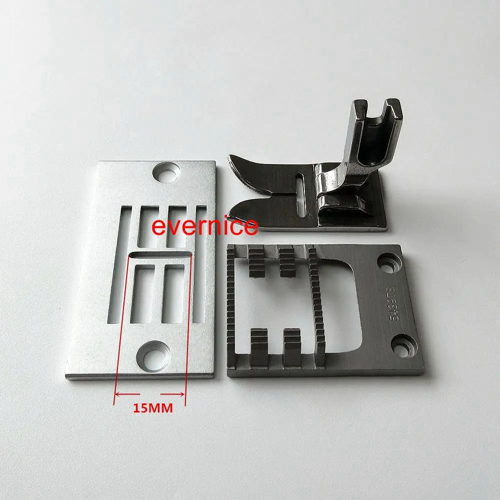 Игловая пластина кормушка для собак и лапок шириной 13 мм зигзаг Singer 20U Brother Consew Yamata