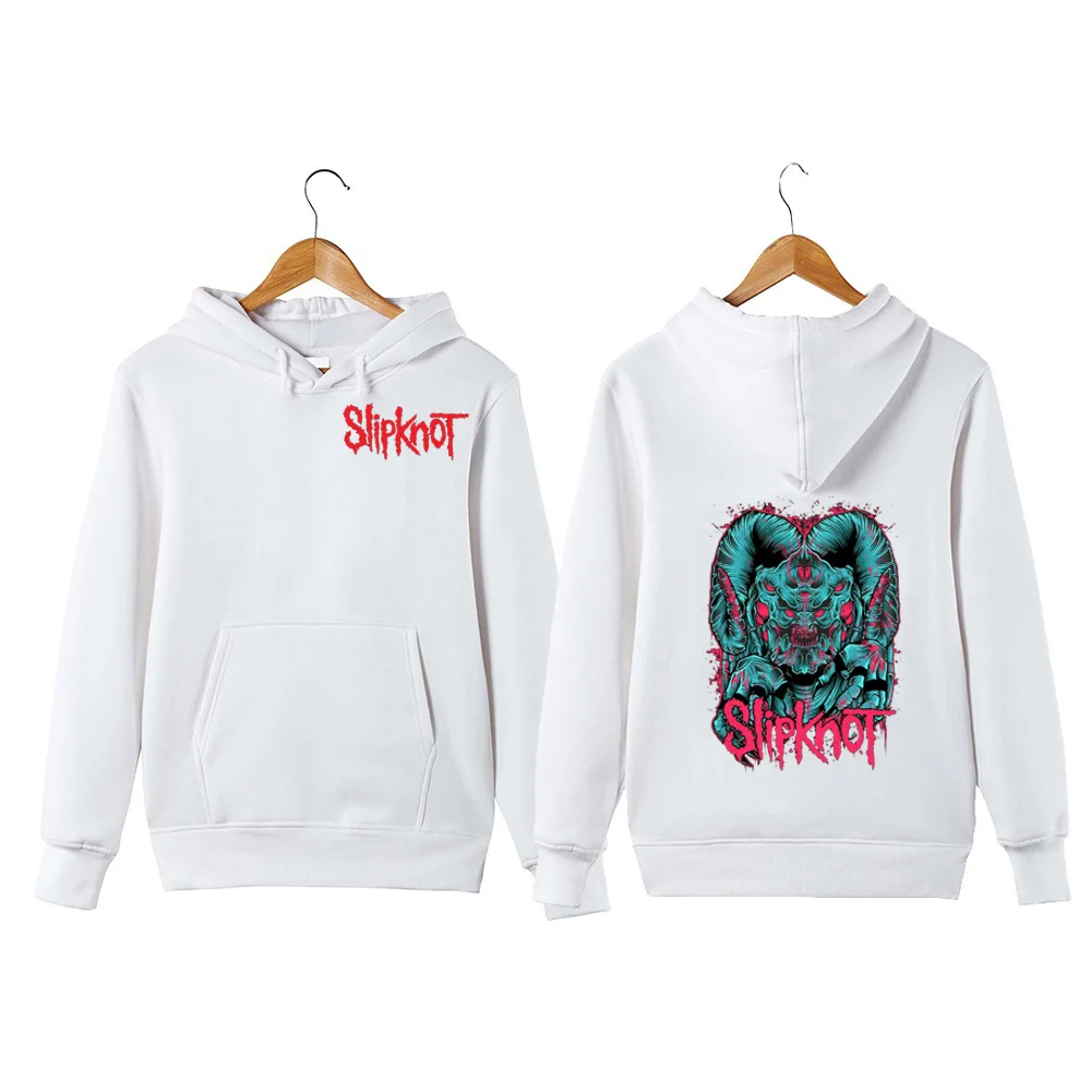 Slipknot рок толстовка с логотипом группы Slipknot Sweatershirt рок Толстовка С Логотипом Группы уличная хип хоп толстовка с капюшоном