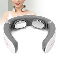 Electric U-Shaped Neck Shoulder Massager Cervical Infrared Heated Vertebra Pain Relief Relaxing Massage Physiotherapy Instrument