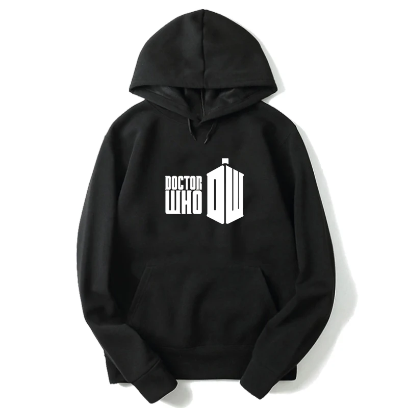 Hoodie 16 С изображением Доктора Кто Harajuku/спортивная одежда для мальчиков-подростков повседневные толстовки Для мужчин хлопка с капюшоном осень унисекс милые вязаные пуловеры с капюшоном - Цвет: Hoodie 16