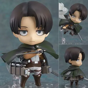 

Attack on Titan Anime Figure 390 Levi Ackerman PVC Action Figure Collection Model Toy Collection Best Gift