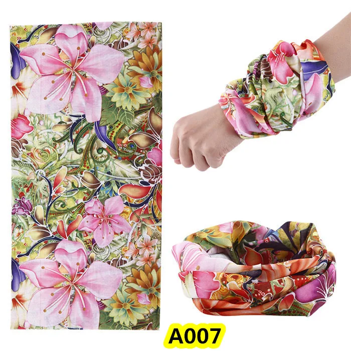 A007 Scarf 300 цветов, теплый шарф для шеи, для спорта на открытом воздухе, велосипеда, езды на велосипеде, Волшебная повязка на голову, спортивные шарфы, велосипедная бандана, головной убор, кольцо - Цвет: A007 Scarf