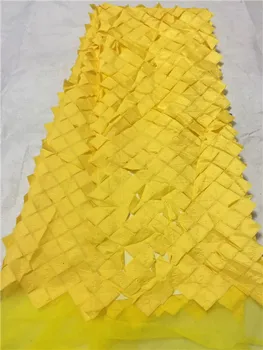 

2019 Embroidered Nigerian Laces Fabric African Wedding Lace Fabric Bridal High Quality French Tulle Lace Fabric For Party