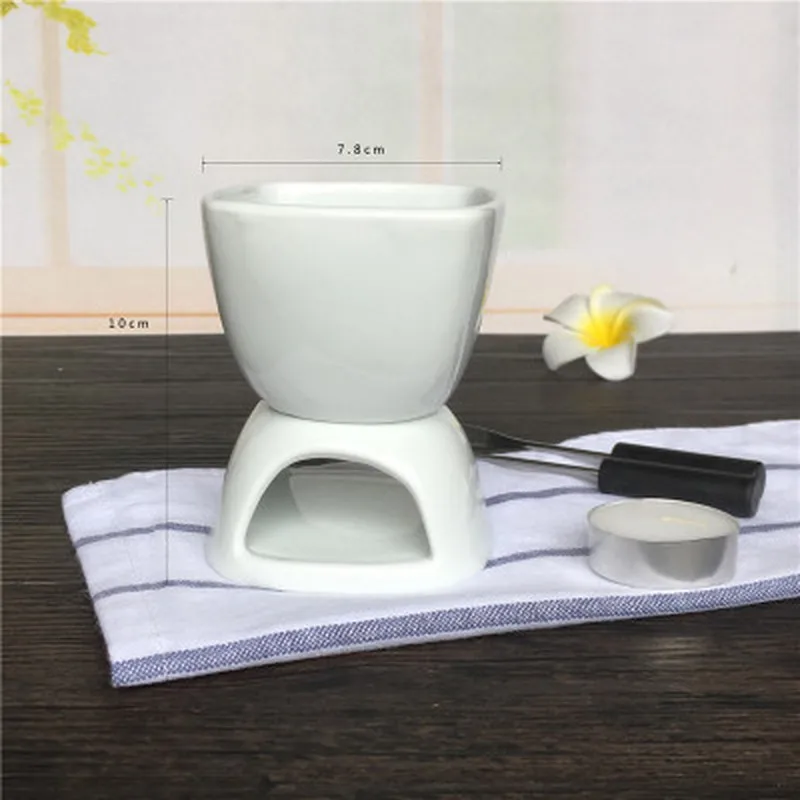 Мини набор для шоколадного фондю чайный сервиз Горшочек мини сыра бытовой