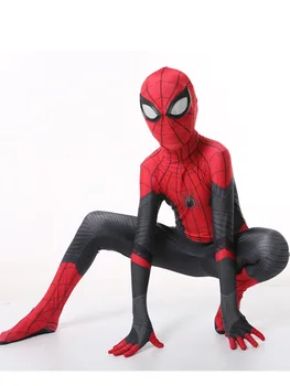 

2019 New Children's Far From Spider-Man Costume Halloween Cosplay Superhero Jumpsuit Spiderman Fancy spiderman Costume Bodysuit