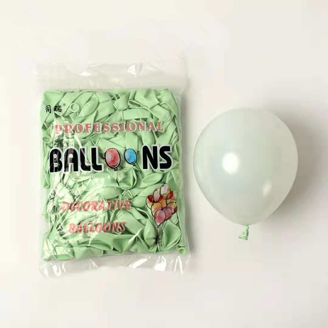 5inch Chrome Metallic Latex Balloons Pure Color Macaron Pink Inflate Air Globos Birthday Party Wedding Decoration Supplies