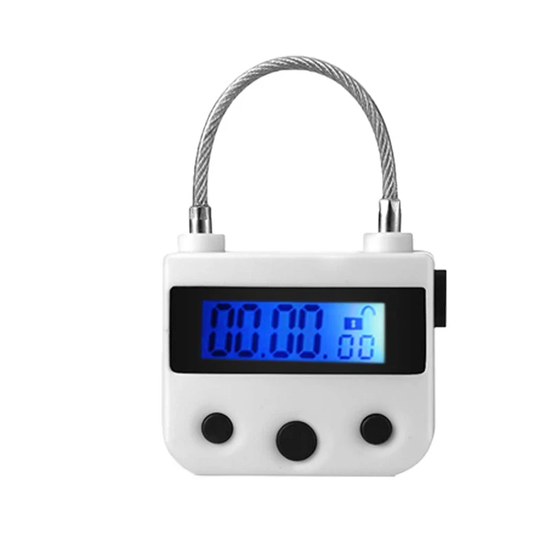 99 часов USB аккумуляторная Блокировка времени выхода Макс Блокировка времени цифровой таймер тревожный замок с ЖК-дисплеем