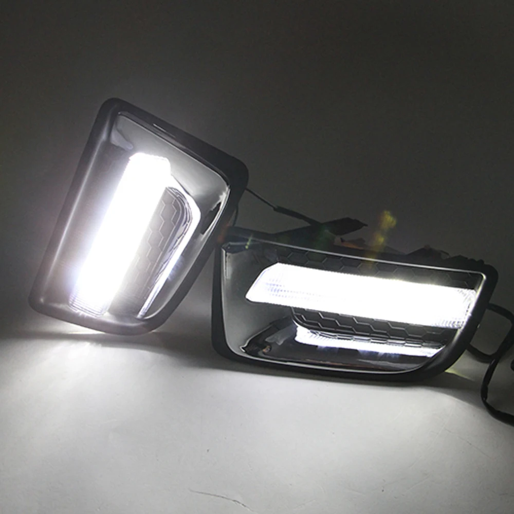 CSCSNL 2 шт. светодиодный DRL Габаритные огни для ISUZU D MAX DMAX 2014 2015 2016 2017 12V ABS колпак