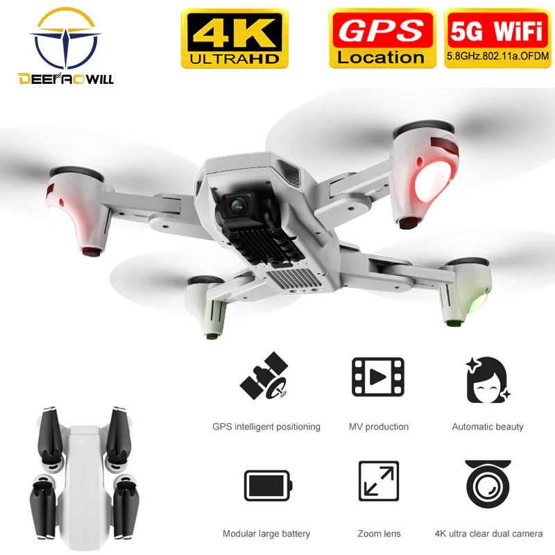 

2020 NEW S103 Pro Drone With 4K Camera RC Quadcopter Drones HD 4K GPS 5G WIFI FPV Foldable Dron Helicopter Toy VS F3 S167 SG906