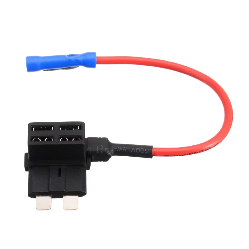 4 пары 12 в держатель предохранителя Add-a-circuit TAP Адаптер Стандартный Ford ATM, APM лезвие автоматический предохранитель с 10A лезвие автомобильный предохранитель