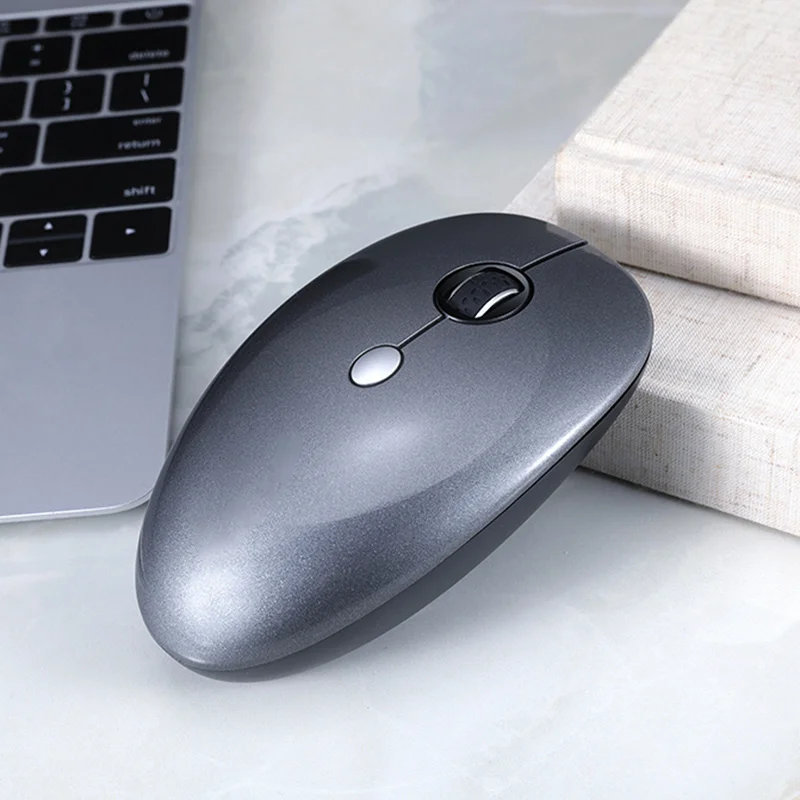 

2.4G Slim Wireless Mouse Less Noise Portable Mobile Energy-saving Mice for Notebook PC Computer LHB99