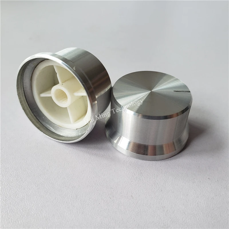 6 шт. алюминиевая пластиковая ручка потенциометра 34*17*6 мм 34*19 D крышка вала