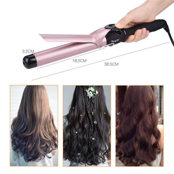

32mm Ceramic Styling Tools professional Hair Curling Iron Hair waver Pear Flower Cone Electric Hair Curler Roller Curling Wand45