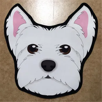 

Cute Beagle FRENCH BULLDOG Pet Modelling Plush Skid Resistance Water Absorption Carpet Office Swivel Chair Cushion X2372