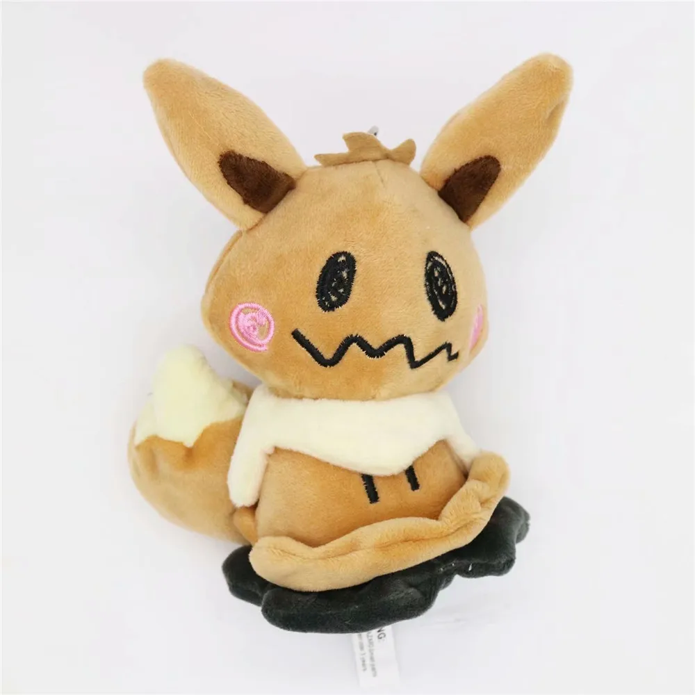 Takara Tomy Pokemon плюшевые 12 см Eevee Sylveon Umbreon Vaporeon Glaceon Espeon подвесные детские игрушки подарок - Цвет: Eevee