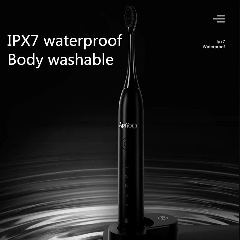 Apiyoo Y8 Starry Sky Series Rechargeable Electric Toothbrush Automatic Sonic Brush 5 Mode Adult Timer IPX7 Waterproof Ultrasonic Apiyoo Y8 Starry Sky Series Rechargeable Electric Toothbrush Automatic Sonic Brush 5 Mode Adult Timer IPX7 Waterproof Ultrasonic
