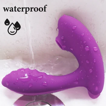 Remote Control Sucking Vibrator for Women Dildo G Spot Vagina Clit Nipple Sucker Clitoris Stimulator Masturbators Female Sex Toy 4