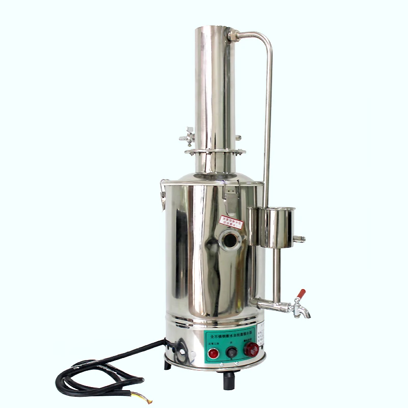 20LElectricWaterDistiller304StainlessSteelDistilledWaterMachine220V380VAutomaticCut