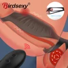 10 Mode Vibrating Penis Massager Ring Dildo Vibrator for Men Chastity Belt Remote Control Testicle Vibrator Sex Toys for Couples 1