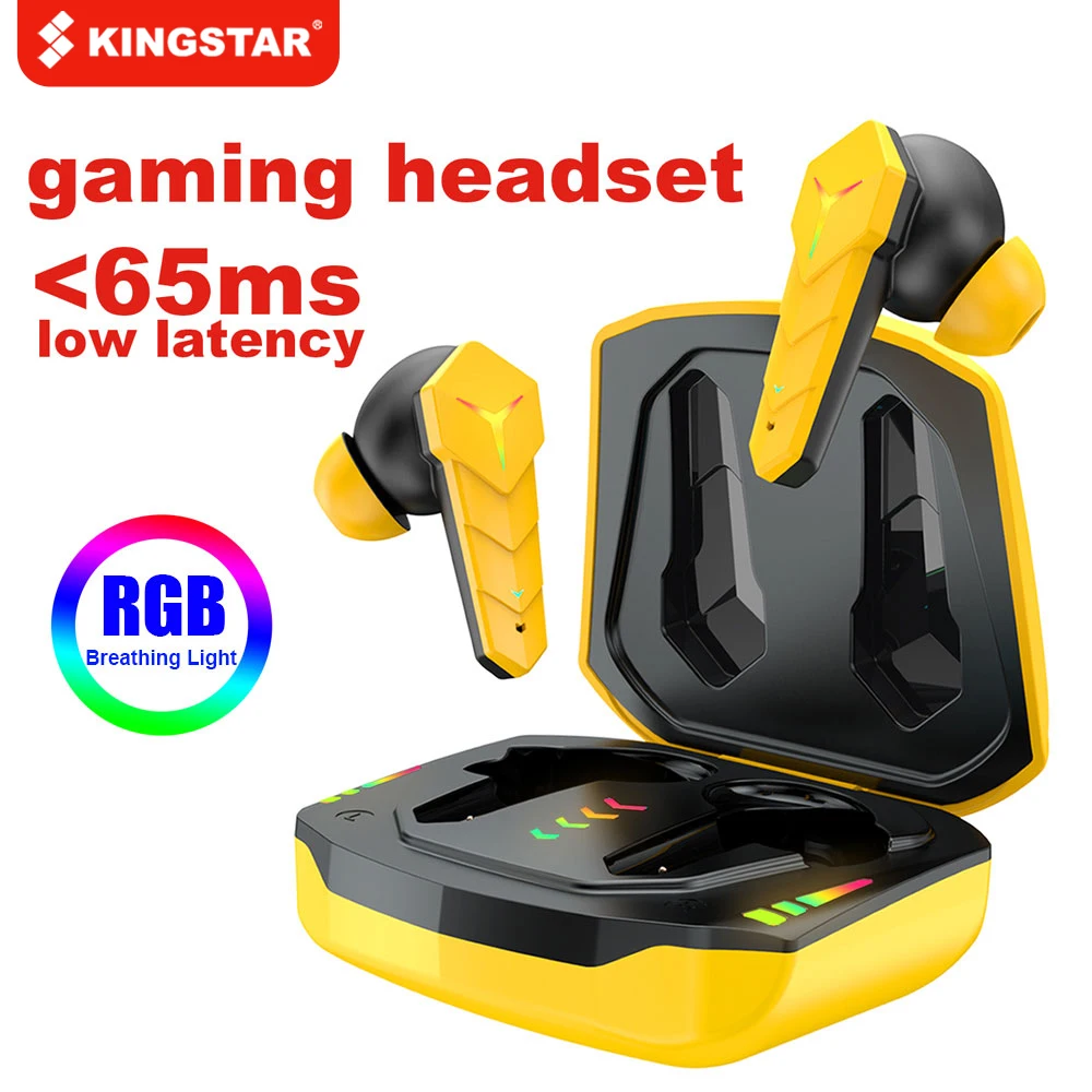 TWS-наушники KINGSTAR с Bluetooth 5 0 игровая гарнитура низкой задержкой 65 мс беспроводные