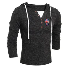##Special Price ZOGAA Skull Brand GeekNew Men's Sweaters Fashion Design Solid Hooded Knit Sweater Coat Men Clothes Slim Fit Pullovers ##Special Price ZOGAA Skull Brand GeekNew Men's Sweaters Fashion Design Solid Hooded Knit Sweater Coat Men Clothes Slim Fit Pullovers
