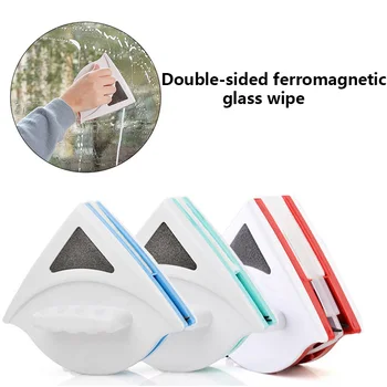 

Window Glass Cleaning Brush Home Window Glass Cleaner Tool Double Side Wiper Useful Surface Brush Cleaning Tools House Cleaning