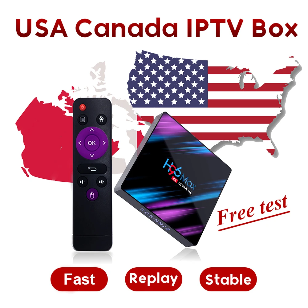 США и Канада IP tv Box с 12 месяцев IP tv подписка США/Канада/Великобритания/Франция/Германия/голландский ТВ Android 9,0 IP tv box 8000 бесплатно VOD