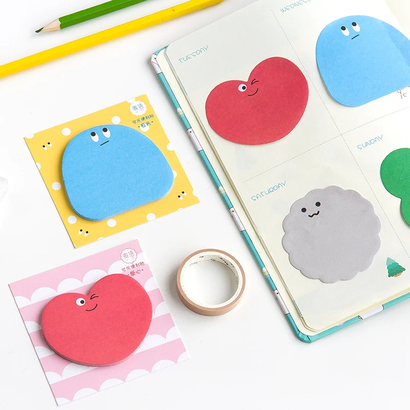 

32 pcs/Lot Cute candy sticky notes Decorative love clover Adhesive memo pad sticker diary planner marker Office School A6836