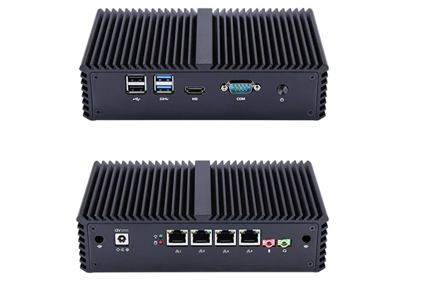 QOTOM 4 гигабитным NIC Mini PC I5-4300Y AES-NI PFSense CentOS распутать Linux Advanced Firewall маршрутизатор Беспроводной точки доступа