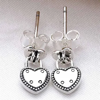 

Original Padlock-inspired Love Locks Stud Earring For Women 925 Sterling Silver Earring Party Gift DIY Valantine Jewelry